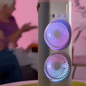 پنکه مه پاش  رومیزی مدل ۲ فن Double-ended Spray Fan