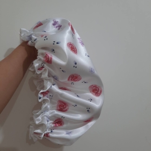 ساتن ابریشم طرح گل