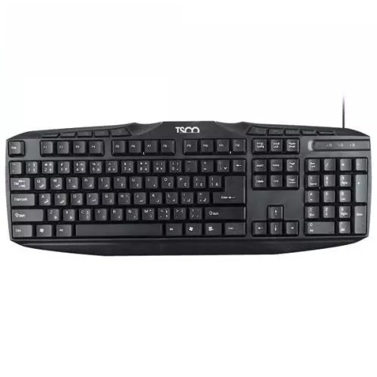 کیبورد مالتی مدیا باسیم تسکو مدل TK8020