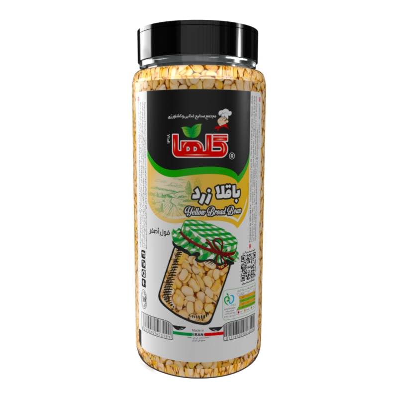 باقلا زرد گلها حجم500 گرم – P.E.T