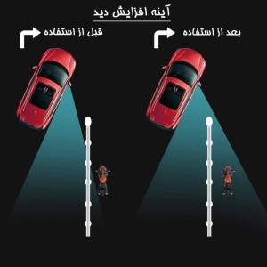 آینه نقطه کور قابل تنظیم خودرو بسته 2 عددی