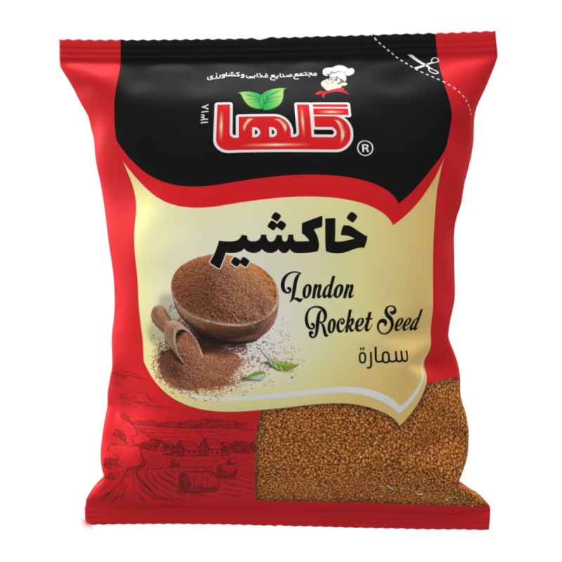 خاکشیر گلها حجم 50 گرم – سلفون