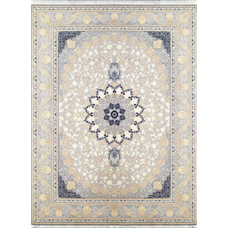 فرش ماشینی نایین سیلور آراکو