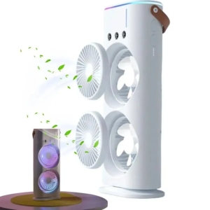 پنکه مه پاش  رومیزی مدل ۲ فن Double-ended Spray Fan