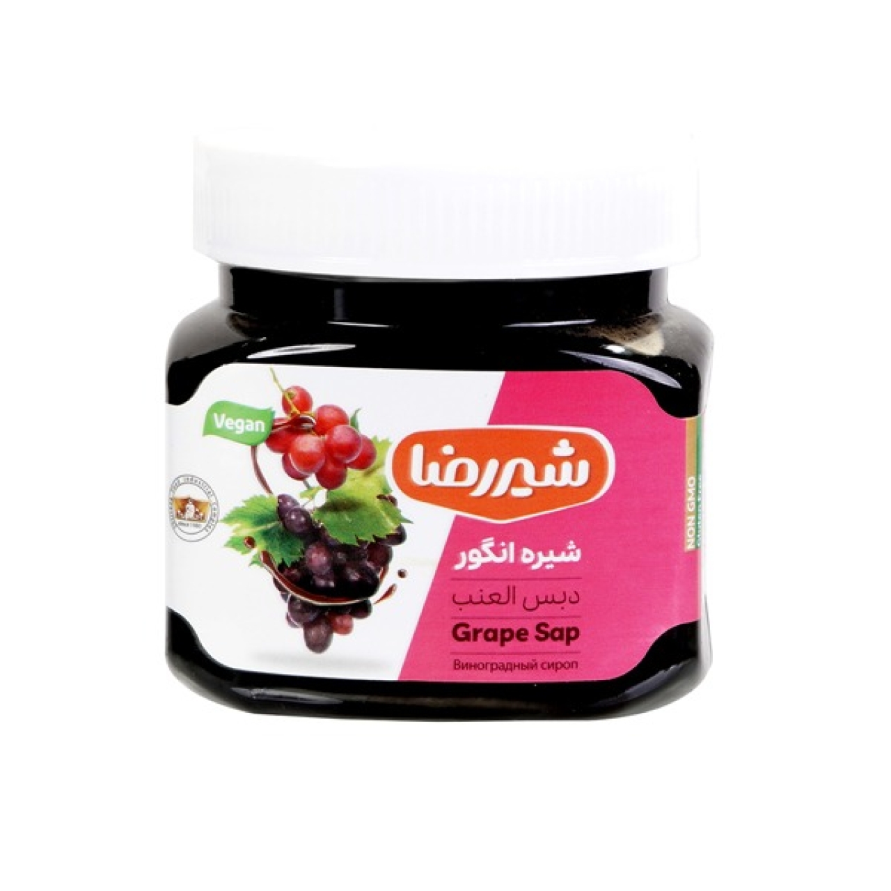 شیره انگور شیررضا حجم 450 گرم