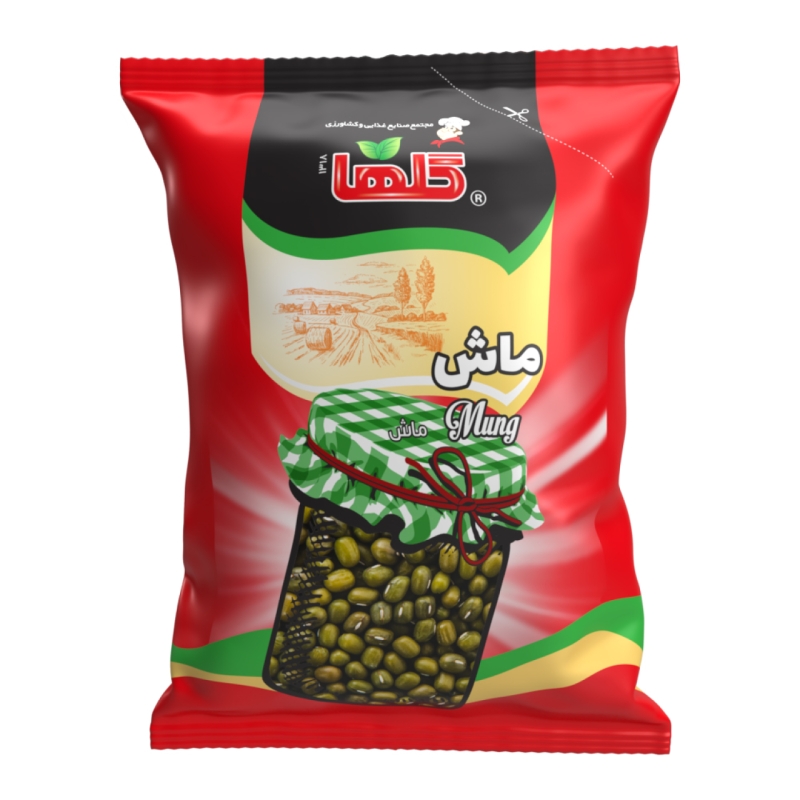 ماش گلها حجم700 گرم – سلفون