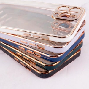 کاور مدل کروم کیس محافظ لنزدار مناسب برای گوشی موبایل آیفون iPhone 13 Pro