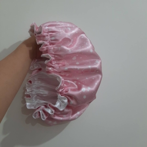 کلاه خواب ساتن ابریشم طرح شاپرک