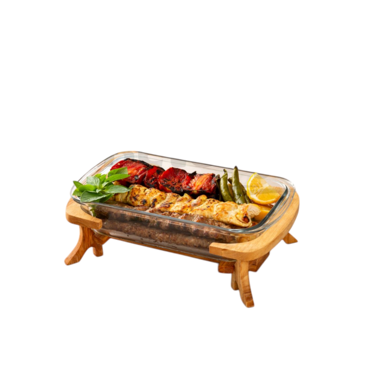 تابه وارمردار پایه چوبی بتونی مدل سلنا F90
