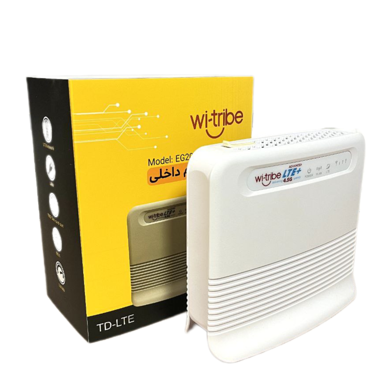 مودم TD-LTE 4.5Gمدل Wi-tribe-pk EG2030C به همراه سیمکارت رایگان+ 504گیگ اشتراک یکساله