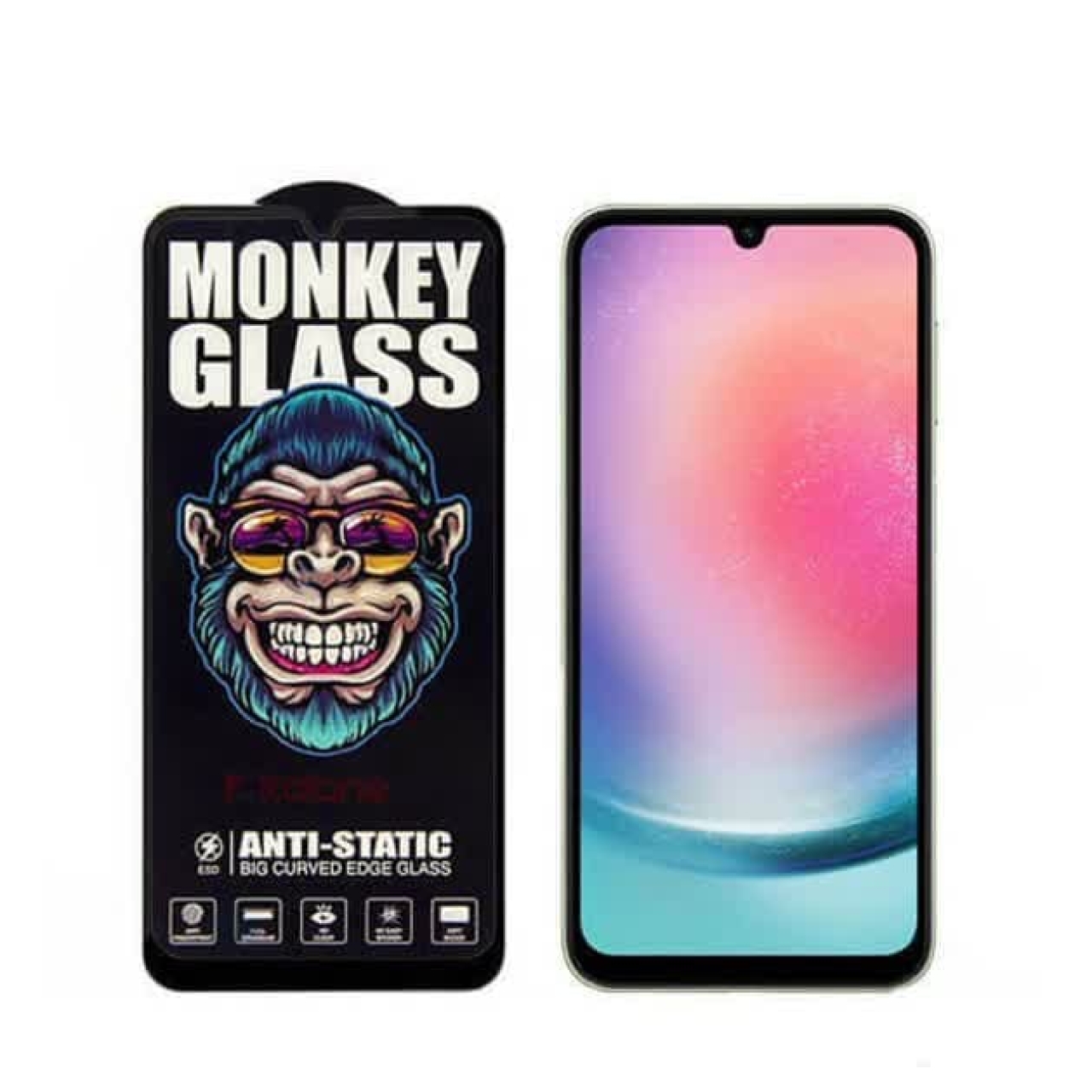 محافظ صفحه نمایش گلس مانکی مناسب برای گوشی شیائومی Xiaomi Redmi 13C 