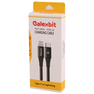 کابل شارژ USB-C به لایتنینگ  گلکسیبیت مدل 5A طول 1 متر