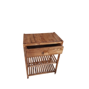 کافی بار کشودار چوب روس کد57