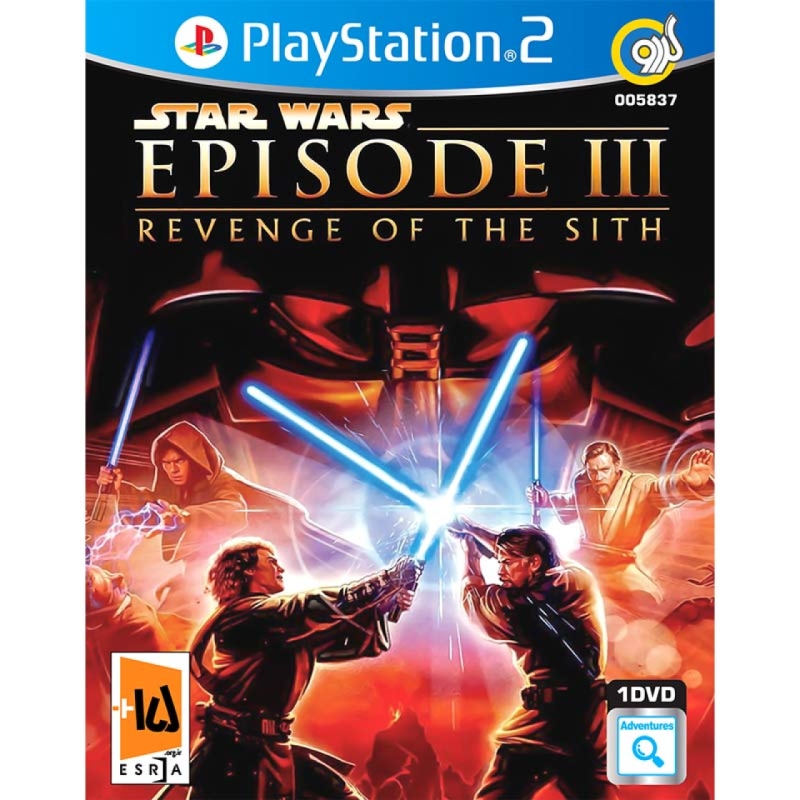 بازی جنگ ستارگان Revenge of the Sith مناسب پلی استیشن 2 نشر گردو