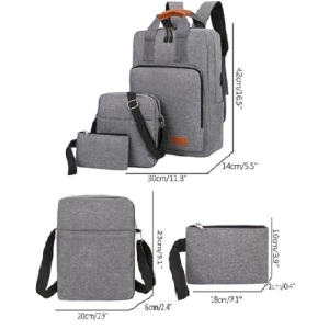 ست کیف و کوله پشتی آلباتروس مدل 9088