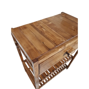 کافی بار کشودار چوب روس کد57