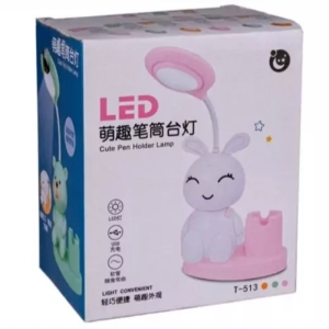 چراغ مطالعه خرگوشی دارای جاقلمی و تراش