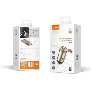 شارژر فندکی الدینیو مدل Ldnio C509Q