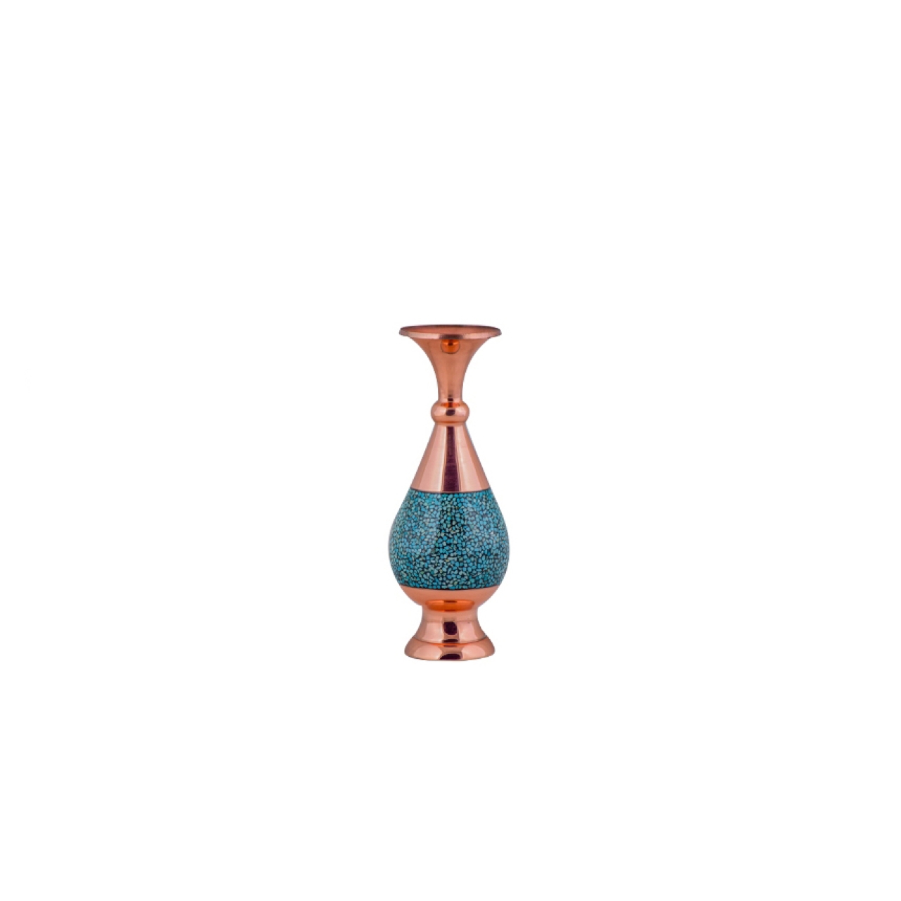 گلدان فیروزه کوبی مدل صراحی 20