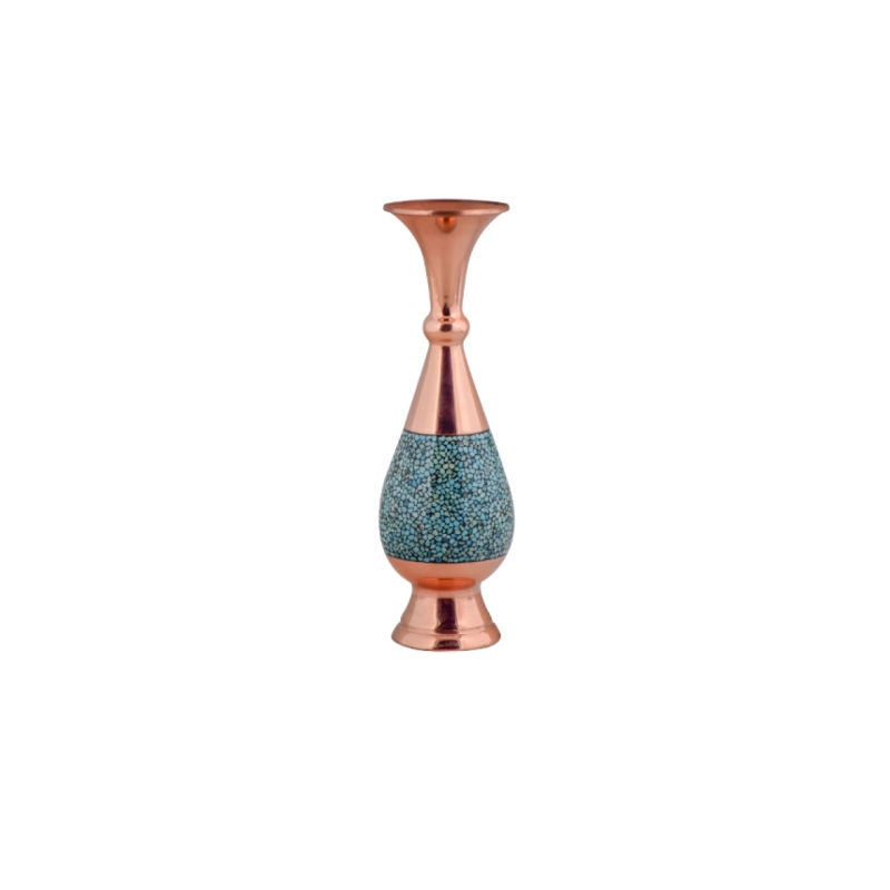 گلدان فیروزه کوبی مدل صراحی 30