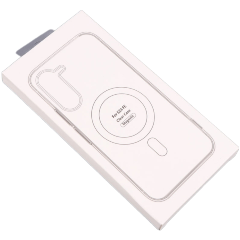 کاور مدل Clear Case Magnetic Mag Safe مناسب برای گوشی موبایل سامسونگ Galaxy S24 FE