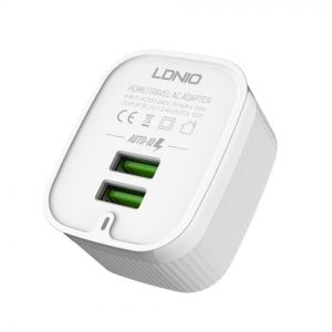  شارژر دیواری الدینیو مدل A201 به همراه کابل تبدیل microUSB