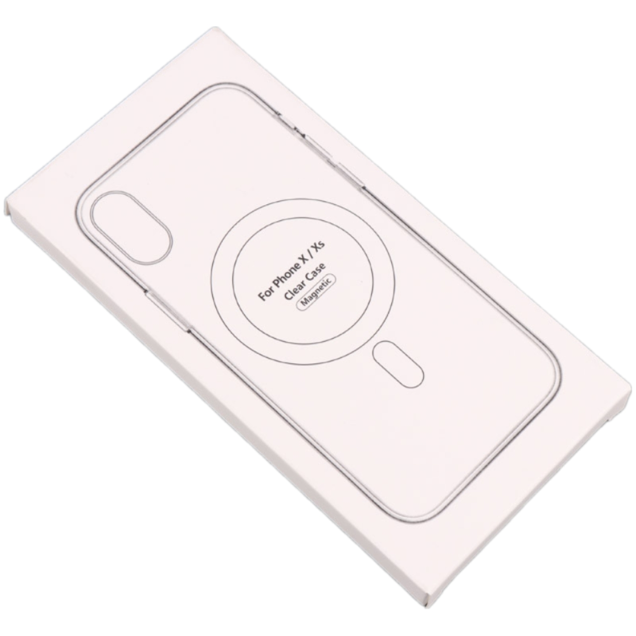 کاور مدل Clear Case Magnetic Mag Safe مناسب برای گوشی موبایل اپل X / XS