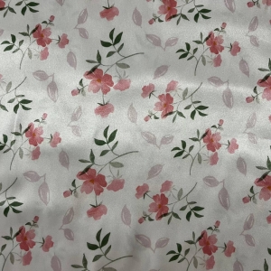 هدبند گره ای ساتن ابریشم طرح گل نسترن