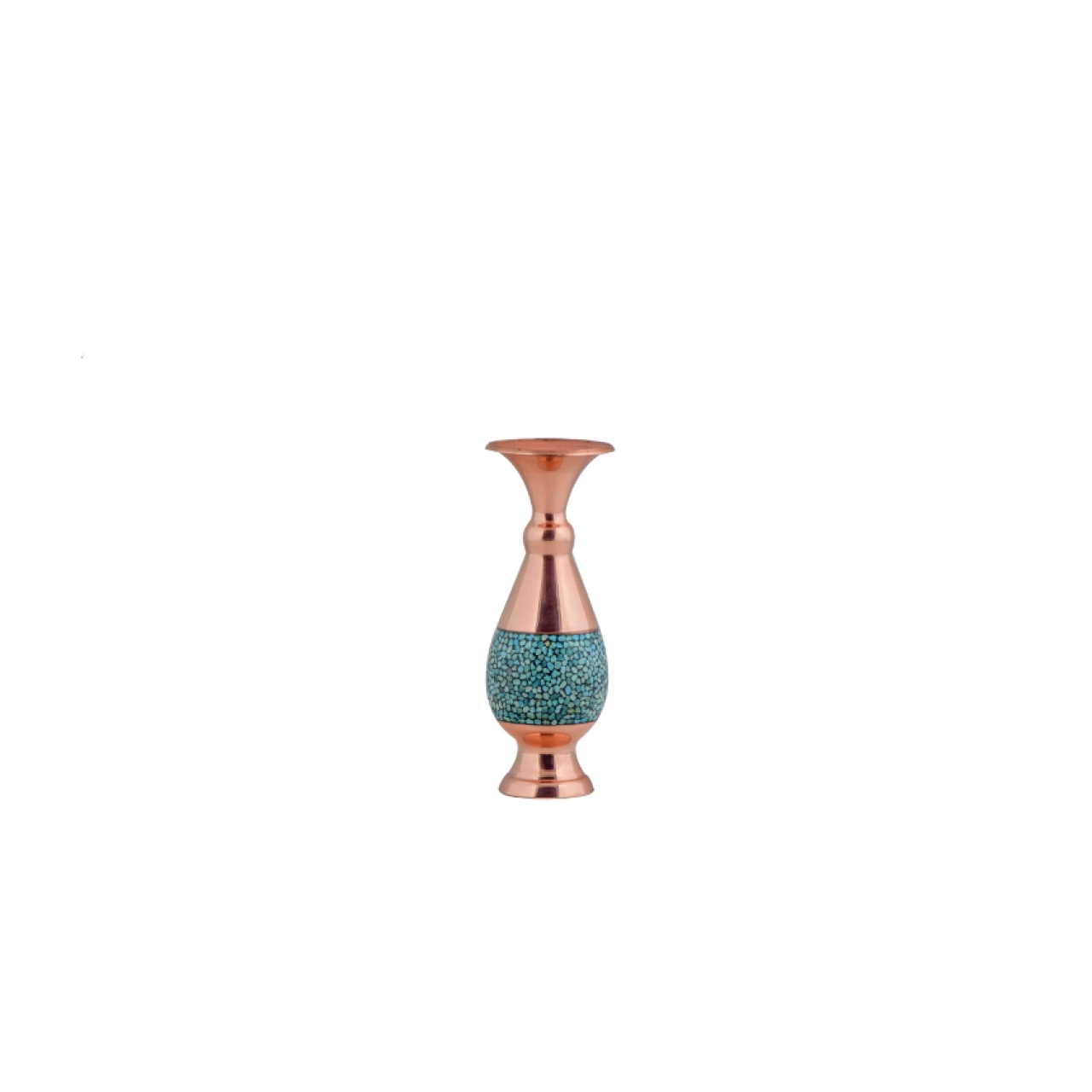 گلدان فیروزه کوبی مدل صراحی 16