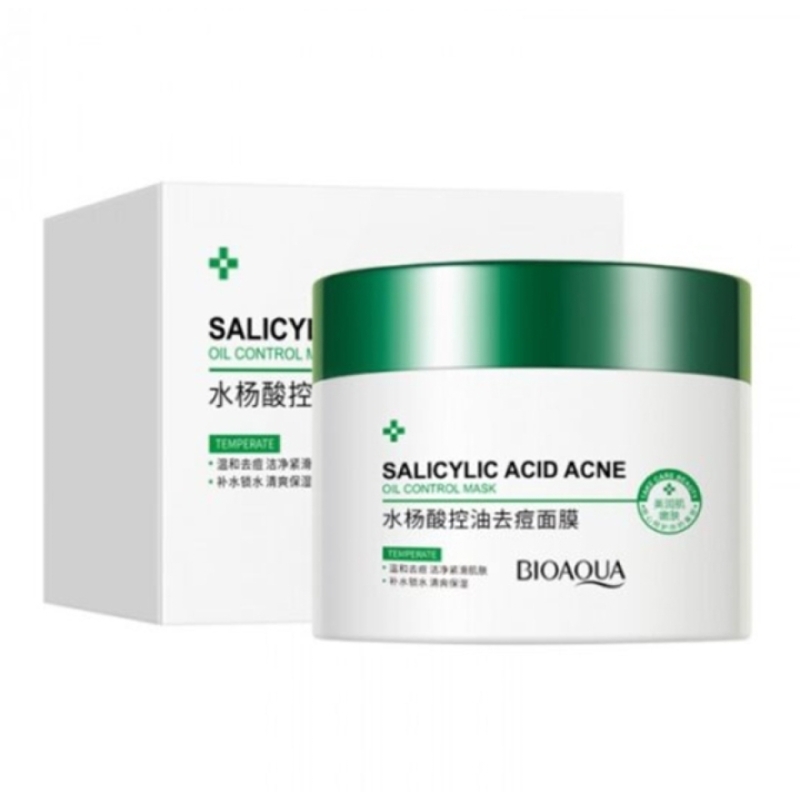 ماسک صورت ضد جوش سالیسیلیک اسید bioaqua وزن ۱۲۰ گرم