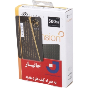 هارد اکسترنال سیگیت ظرفیت 500 گیگابایت