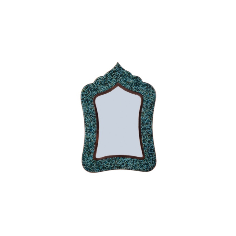 آینه فیروزه کوبی مدل f030