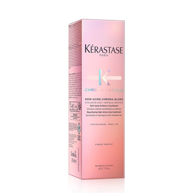 تریتمنت مخصوص موهای رنگ و دکلره شده مدل chroma absolu حجم 210 میل