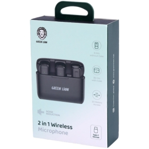 میکروفن یقه ای گرین لاین مدل 2IN1 WIRELESS MICROPHONE TYPE-C