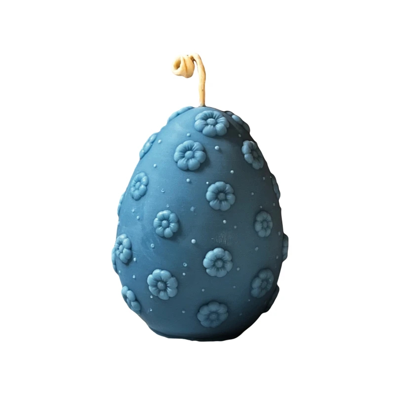 شمع مدل تخم مرغ گل دار