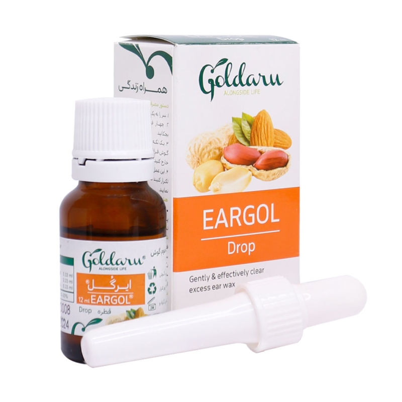 قطره گوش ایرگل گل دارو حجم 12 میلی لیتر