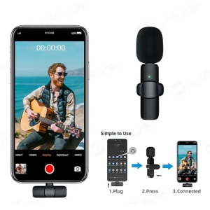 میکروفن یقه ای لایتنینگ مدل K8-iPhone