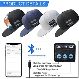 اسپیکر بلوتوثی مدل کلاه کپ