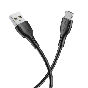 کابل تبدیل USB به USB-C بروفون مدل BX51 طول 1 متر