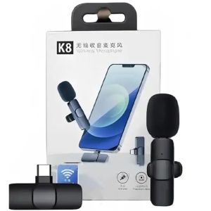 میکروفن یقه ای لایتنینگ مدل K8-iPhone