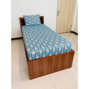 روتختی کشدار تشک تک نفره سایز 90*200 سانتی‌متر طرح بهشت