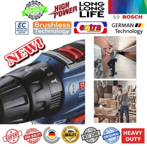 دریل شارژِی چکشی بوش مدل GSB 12V-30 Brushless EC