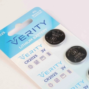 باتری سکه ای وریتی مدل CR 2025 بسته پنج عددی