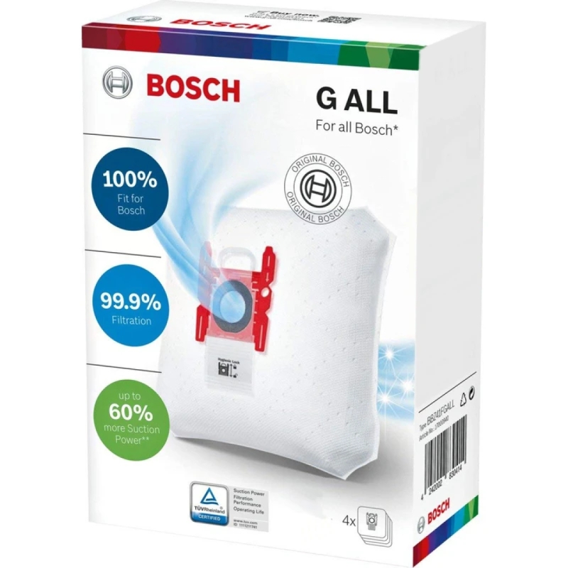 کیسه جاروبرقی بوش مدل G ALL بسته ۴ عددی 