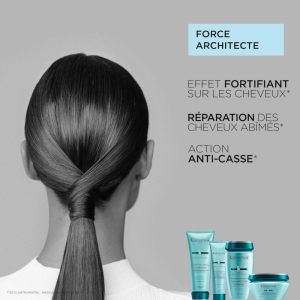 شامپو ترمیم کننده مخصوص موهای آسیب دیده کراستاس مدل Resistance force architecte حجم 500 میل