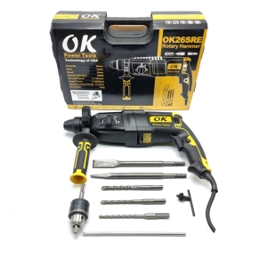 مجموعه 10عددی دریل بتن کن اوکی مدل POWER_TOOLS