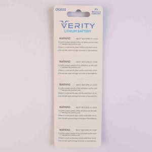 باتری سکه ای وریتی مدل CR 2032 بسته پنج عددی