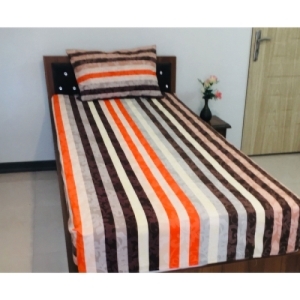 روتختی کشدار تشک تخت تک نفره مدل پیام سایز 200*120