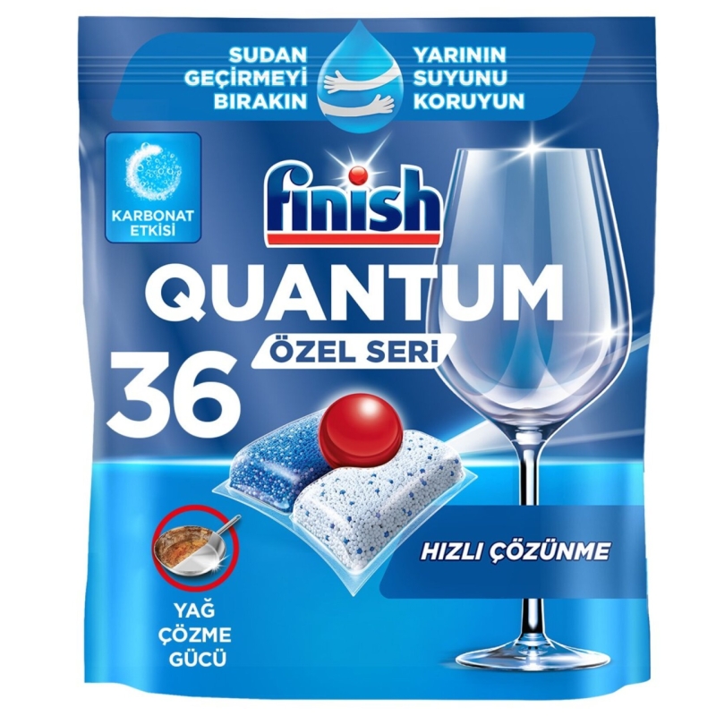 قرص ماشین ظرفشویی فینیش مدل Quantum بسته 36 عددی