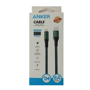 کابل تبدیل USB به USB-C انکر مدل AF-012 طول 1 متر